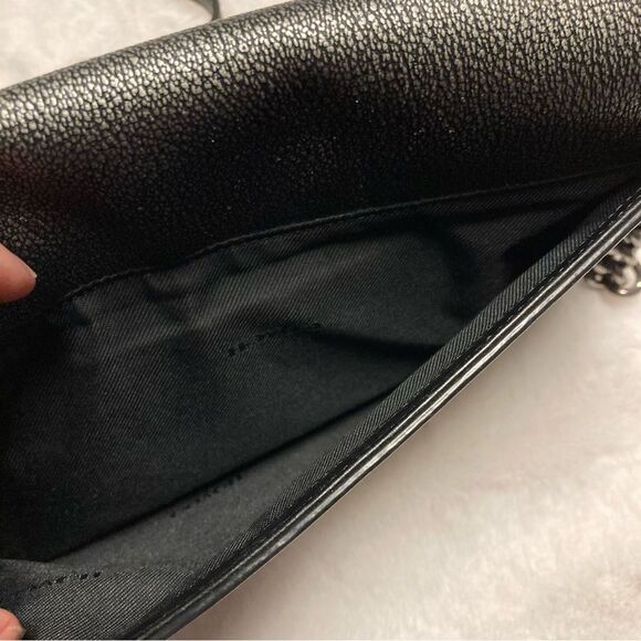 Coach 36335 Gunmetal Metallic Pebble Leather Crosstown Crossbody Bag - Picture 10 of 14